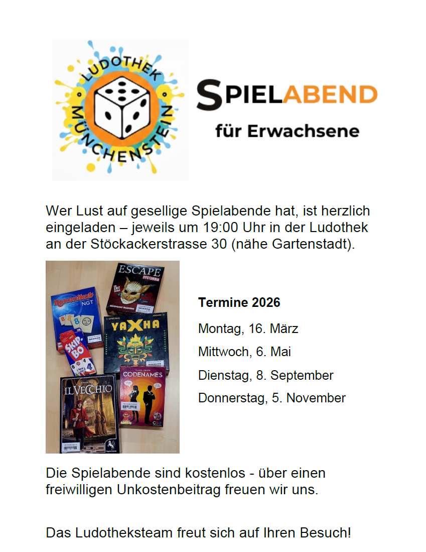 Flyer spielabend